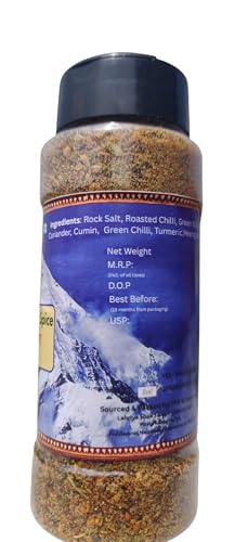 Hill दा Naturals Himalayan Potato Spice Mix, Ready to Cook with Heeng, Rock Salt, Roasted Chilli, Green Chilli, Green & dry Coriander, Cumin, Turmeric, Etc. - Image 2 thumbnail
