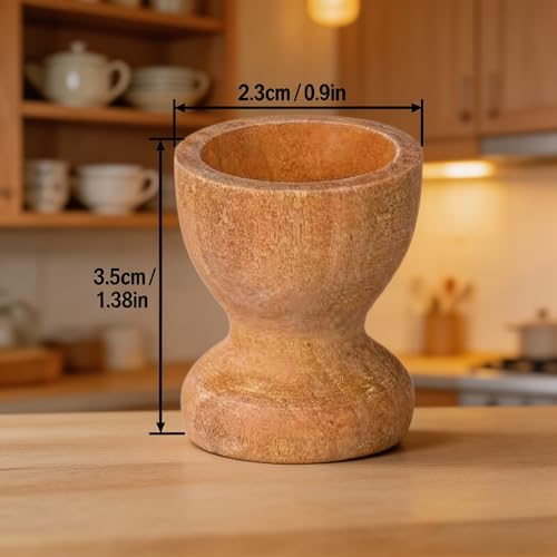 Blank Wooden Egg Cups for Crafts, 15Pcs Easter Egg Holders for Painting, Unfinished Eggs Stand Cups for Craft Easter Birthday Baby Shower Party Supplies