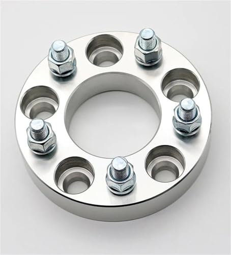 Adaptateur de moyeu de roue en alu forgé élargisseur de voie 50mm argenté pour Suzuki Jimny