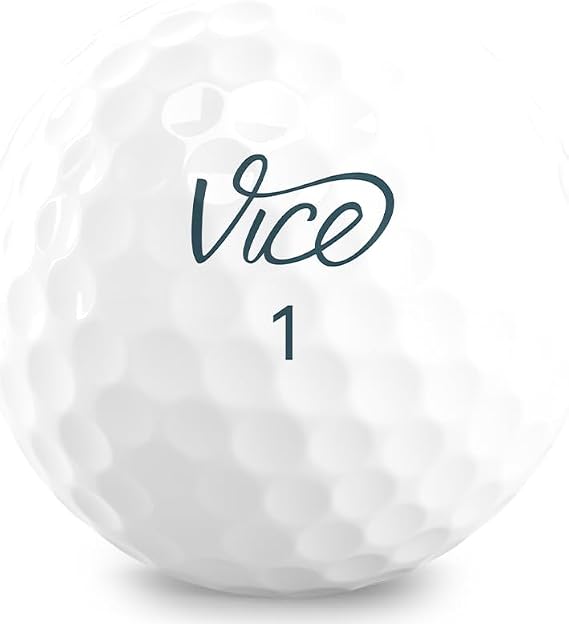 VICE Golf Tour White Golf Balls