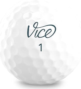 VICE Golf Tour White Golf Balls
