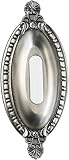 Craftmade BSOO-AP Designer Surface Mount Oval Ornate Lighted Doorbell LED Push Button, Antique Pewte