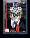 2025 Topps Chrome #233 Theo Johnson NMMT NY Giants