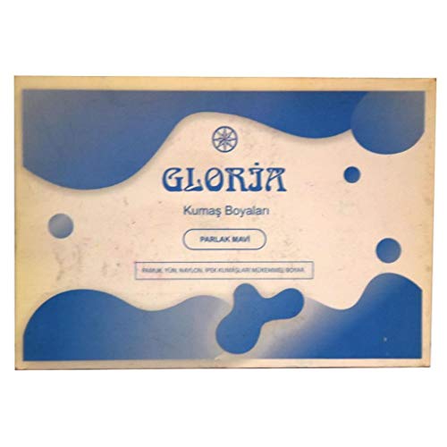 Parlak Mavi Kumaş Boyası, 10 g Paket