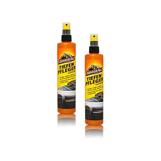 2X Armor All 10043L TIEFENPFLEGER GLÄNZEND KUNSTSTOFFPFLEGE COCKPITSPRAY 300ml