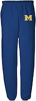 Vista 108 de Official Collegiate NCAA Jogger Sweatpants Unisex for Men & Women Primary Logo School Color Collection