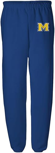 Miniatura 108 de Official Collegiate NCAA Jogger Sweatpants Unisex for Men & Women Primary Logo School Color Collection