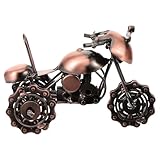 Fer durable et finition soignée : Conçu en fer robuste avec patine marron, cet objet décoratif conserve son aspect sans décoloration rapide, une présence élégante et durable dans votre décoration.