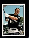 2009 TOPPS #625 JIM THOME NMMT WHITE SOX HOF