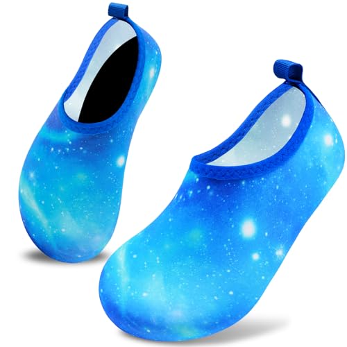 Image of VIFUUR Kids Water Shoes Girls Boys Quick Dry Aqua Socks for Beach Swim Outdoor Sports