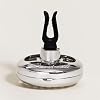 MAISON BERGER Luxury Car Air Freshener Bundle Honeycomb Chrome Vent Clip Diffuser + 2 Ocean Breeze Ceramic Pods (4-6 Week Scent), French-Made Refillable System, Adjustable Fragrance