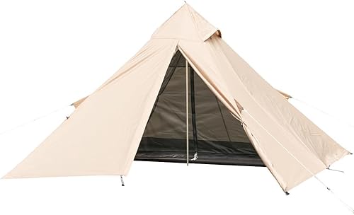 Miniatura 1 de BUNDOK Solo Teepee BDK-75 Single Pole Tent, Compact Storage, Storage Case Included