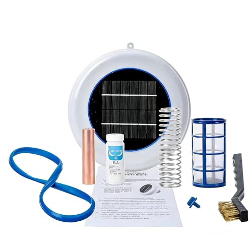 Original Solar Pool Ionizer | Adopting the Latest Solar Enhancement Technology, it Reduces Chlorine by up to 85%—a Chlorine-reducing Mineral Pool Cleaning Device.