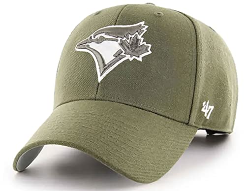 47 Toronto Blue Jays Mens Womens MVP Adjustable Velcroback Sandalwood Tonal Logo Hat by 47 - Used condition - US$12.40