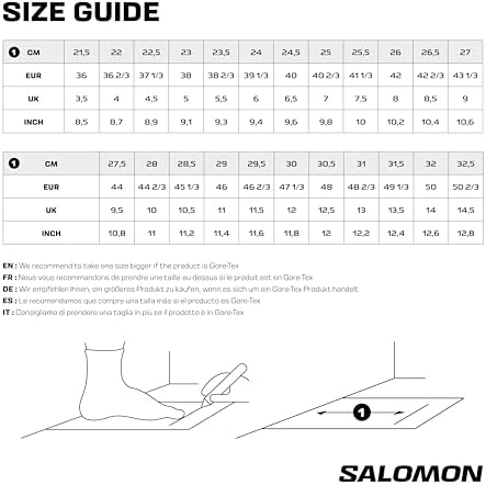 Salomon Tênis masculino de cano baixo para caminhada, Preto/Preto