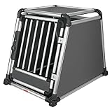 LAMPA 60507 Transportbox Tiertransportbox Kofferraum 85cm 60cm 86cm Aluminium Stoff