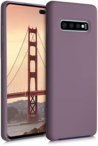 kwmobile Case Compatible with Samsung Galaxy S10 Plus / S10+ Case - TPU Silicone Phone Cover with Soft Finish - Mango