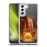 Head Case Designs Officially Licensed The Lord of The Rings The Two Towers Saruman Eye Posters Gel Case [Military Grade Protection] Compatible with Samsung Galaxy S21 5G and Compatible with MagSafe