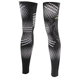 Xinzechen Compression Cycling Leg Warmers Black Dragon Size L