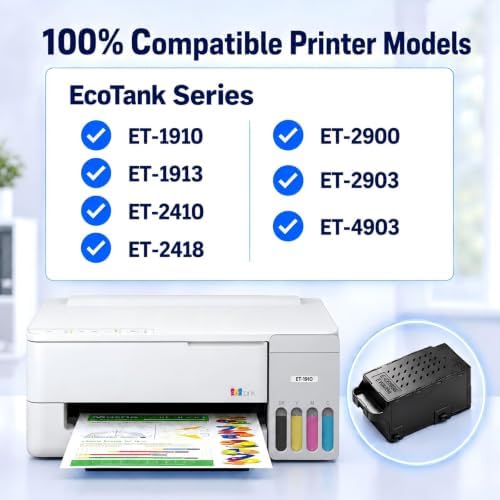 C9398 Ink Maintenance Box Compatible with ET-2418 ET-2900 ET-2903 ET-4903 — 사진 3