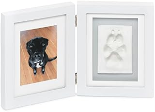 Better World Pets Paw Prints Keepsake Photo Frame Holds 4 x 6 inch