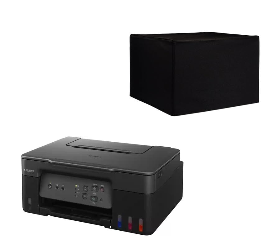 JeJos Printer Dust Cover Case Compatible with Canon G3730 Multi-function WiFi Color Inkjet Printer - Black (B0CCLGNRX2) Amazon Price History, Amazon Price Tracker