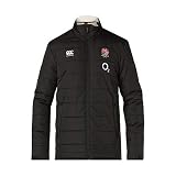 Canterbury Herren Offizielles England 18/19 Thermoreg Gepolsterte Rugby Jacke XL anthrazit