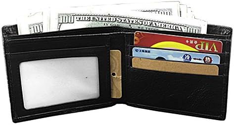 Mens Dragon Vintage Silver Grey Leather Wallet Card Holder Purse with Chain