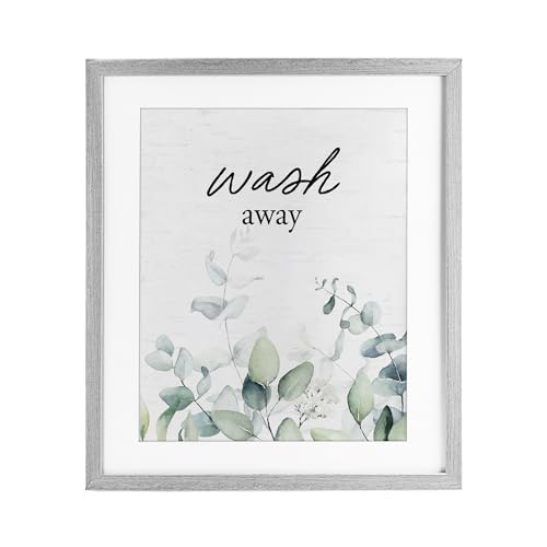 Affiche encadrée Eucalyptus Gray sous verre pour transformer un mur vide en espace chic