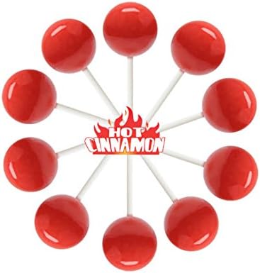 10ct. Hot Cinnamon Lollipop Bag (Hot Cinnamon)