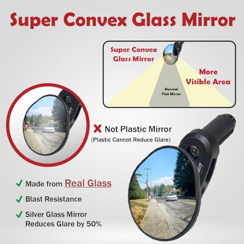 Hafny Drop Bar Bike Mirror