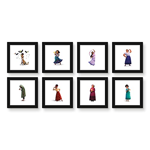 Affiches murales Disney Encanto Gallery Pops décoration chambre enfant lot 8 cadres