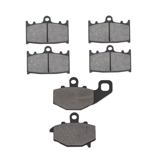 Plaquettes de frein moto Kawasaki ZX6R ZZR600 ZX9R 1993-1997 jeu avant arrière de rechange