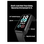 Amazfit Band 7 18 dias de duração da bateria | Grande tela AMOLED HD | 120 Modos Esportivos Integrados Monitoramento de Oxigênio no Sangue 24H | Teste 3 métricas de saúde em 1 toque —black 15 41oIsjh0KzL