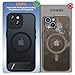 AMILIFECASES Magnetic Compatible with iPhone 15 Case, [Built-in Invisible Kickstand][Compatible with MagSafe][Full Camera Protection] Translucent Matte Phone Case for iPhone 15 6.1