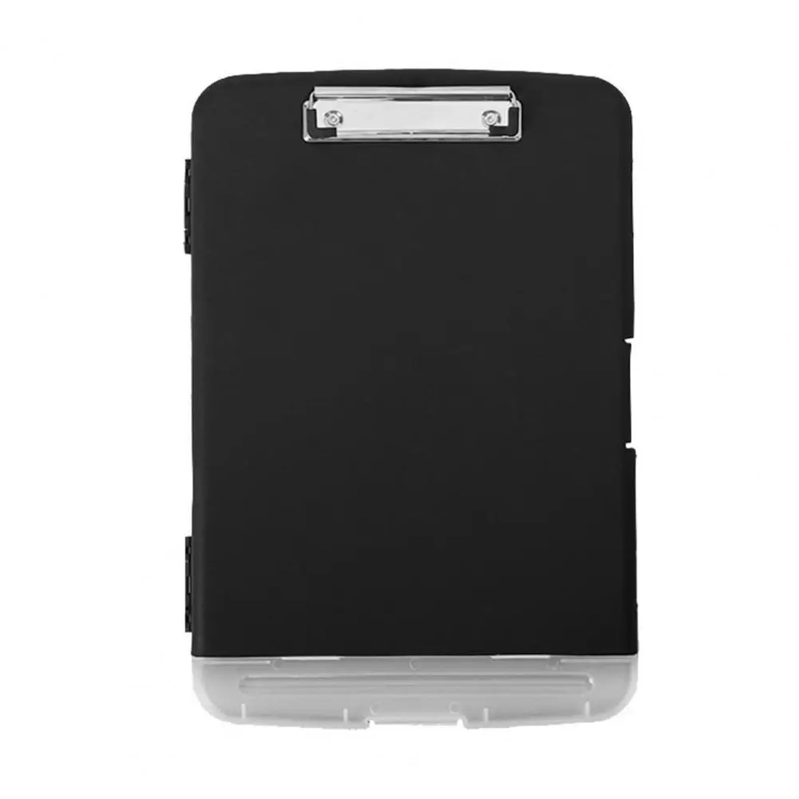 Portablocco Portablocco con Astuccio for Penna Portablocco Professionale Resistente con Scatola Chiusa portapenne Portablocco in Legno con Clip(Black)