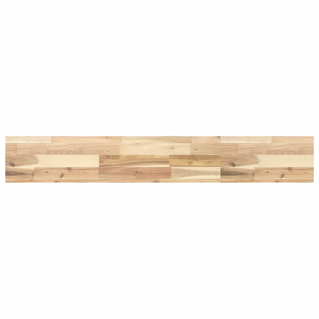 Gecheer Mensole da Parete 3 pz 160x20x4 cm Legno Acacia Non Trattato,Mensola da Parete,Pensile Bagno,Mensola Galleggiante,Salvaspazio per Camera da Letto,Soggiorno,Mensole sospese,P3279441
