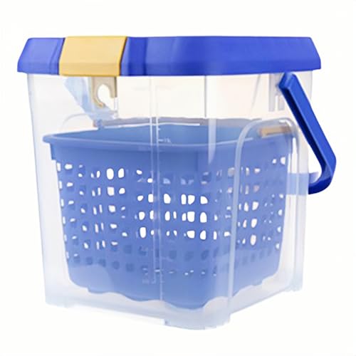 Amazon｜洗車バケツ 蓋付き 20L 大容量 目盛り付き 分離バスケット