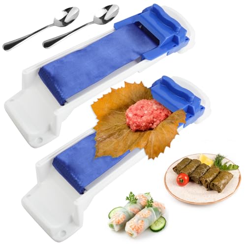 2Pcs Lumpia Maker, Lumpia Roller Machine with Stainless Steel Spoon by Clapery - Used condition - US$18.04