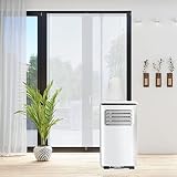 Türabdichtung für mobile Klimageräte, Klimaanlagen, Wäschetrockner, Ablufttrockner, 90x 210cm Hot Air Stop mit Reißverschluss-Türdichtung für tragbare Klimaanlage, Alternative zur Fensterabdichtung