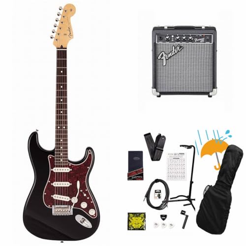 Fender/Made in Japan Hybrid II Stratocaster Rosewood FB Black 10WAvtGLM^[S҃ZbgR