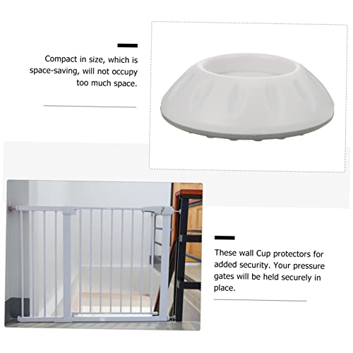 15 Peças Fixador De Parede De Cerca De Porta Haste De Cortina Segura Portão De Cachorro Para Escadas