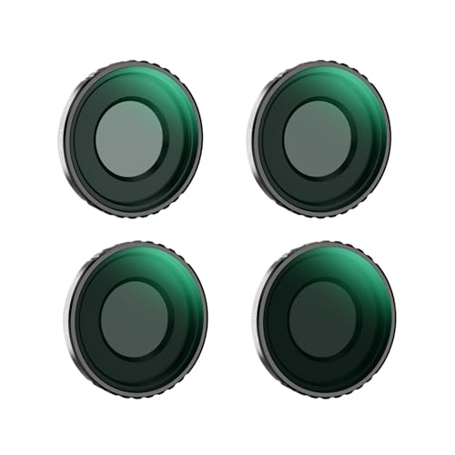 Osmo Action 4�p�h���[���t�B���^�[ CPL/ND8 ND16 ND32 ND64/ND&PL �J�����R�[�e�B���O���w�K���X �h���[���A�N�Z�T���[(ND 4 Set)