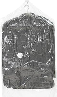 Travelon Juego de 2 bolsas de almacenamiento de compresión, Claro, Juego de 2 bolsas de almacenamiento de compresión, 1 para trajes, 1 para vestidos