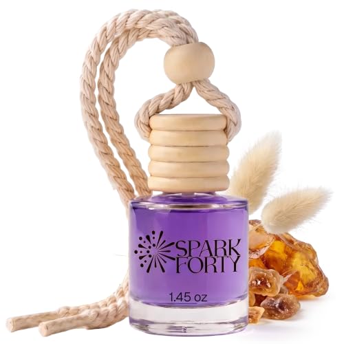 Image of Istanbul Car Air Freshener Hanging | Car Perfume, 8 ml | 0.27 fl oz (8 ml) | 30-Day Luxury Glass Diffuser | Citrus, Amber & Soft Musk | Long-Lasting Amber Musk Scent
