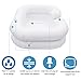 Inflatable Shampoo Basin for Bedside, Shampoo Tub for Locs, Portable Shampoo Bowl for Elderly, Disabled, Pregnant, Injured, Bedridden, Handicapped, Hair Washing Tray for Sink at Home (White)