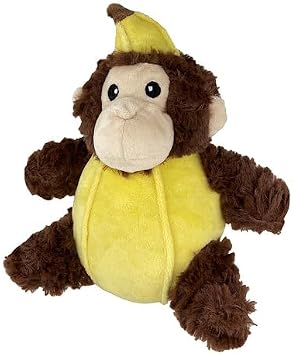 Pet Lou Banana Monkey, 8-inch Height