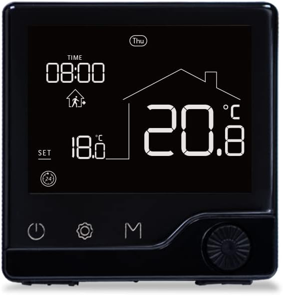 Digital Proframmable Thermostat Electric Heating Temperature Controller Smart Underfloor Floor Heating Thermostat