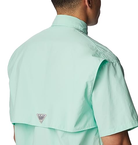 Image of Columbia Men Omni-Shade Bahama II Hiking and Trekking Short Sleeve Shirt
