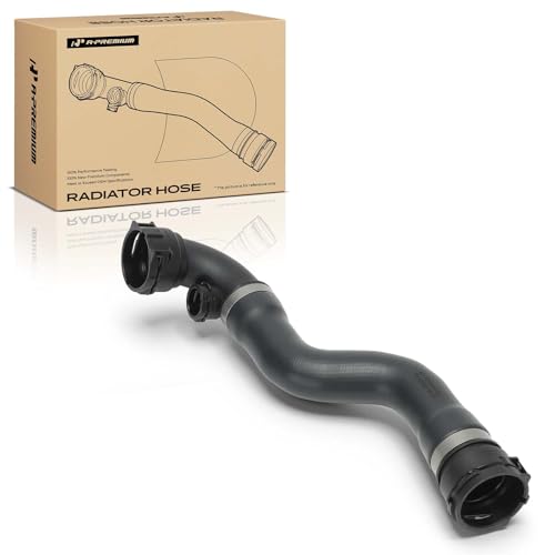 A-Premium Upper Radiator Coolant Hose Compatible with BMW X3 E83 2004 2005 2006, 2.5L 3.0L, Gas Sport Utility, Replace# 11533400207, 11 53 3 400 207 by A-Premium - Used condition - Image 9